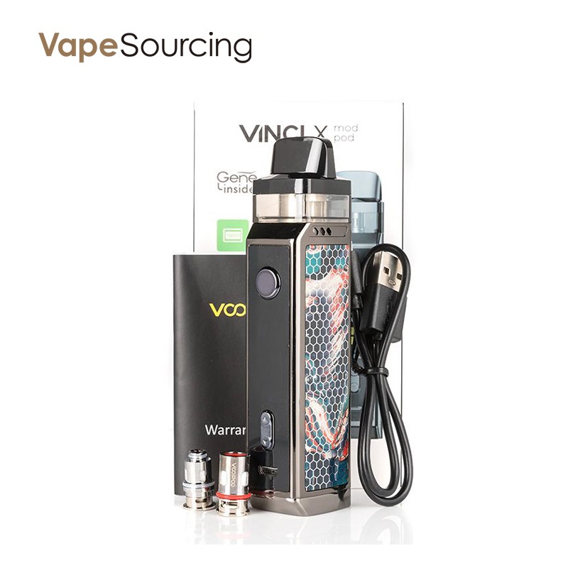 voopoo vinci x 70w pod mod kit package contents