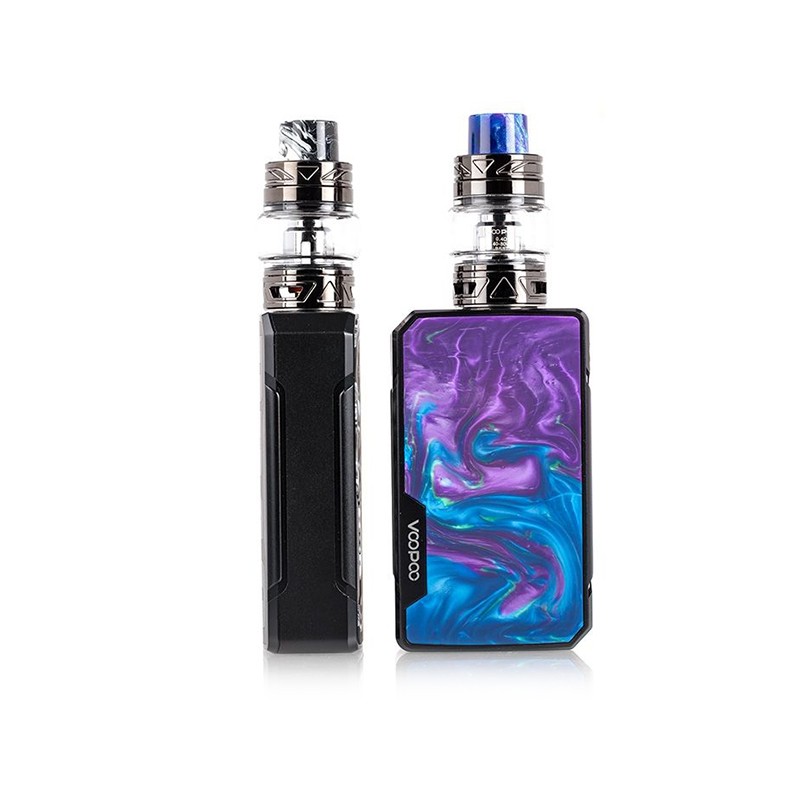 voopoo drag 2 177w uforce t2 starter kit side resin panel