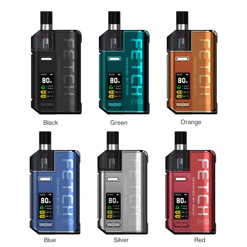 SMOK Fetch Pro Pod Mod Kit 80W Colors