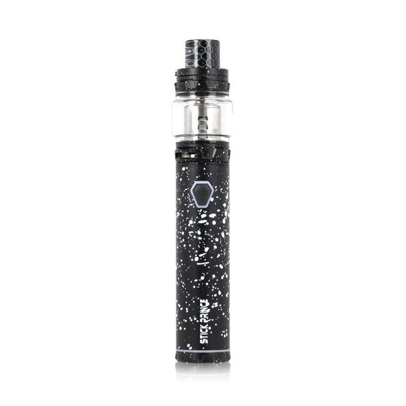 smok stick prince kit black with white spray
