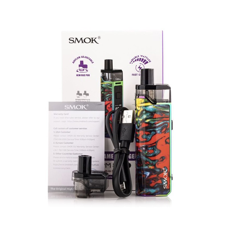 smok rpm80 pod mod kit package