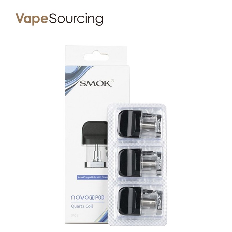 SMOK Novo 2 Replacement Pods Quartz 1.4ohm