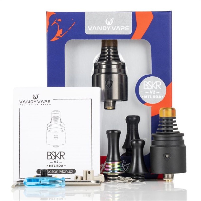 vandy vape berserker v2 mtl rda package contents