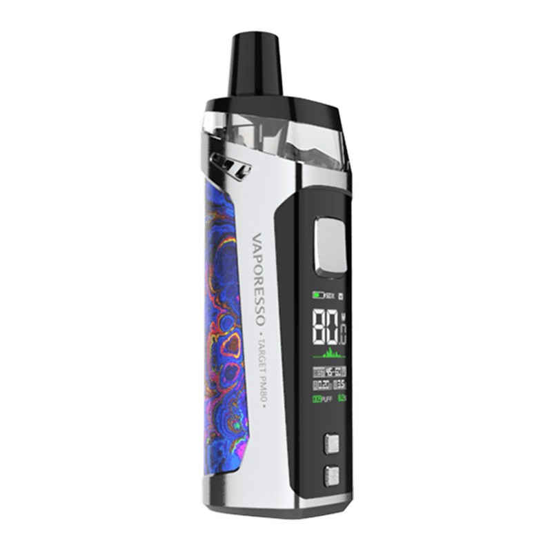 Vaporesso Target PM80 Pod Mod Kit Silver Blue