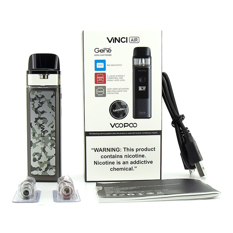 voopoo vinci air package contents