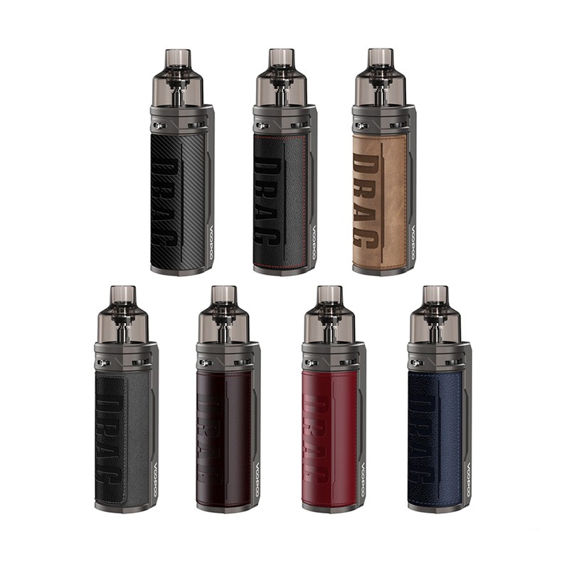 voopoo drag x 80w pod mod kit colors