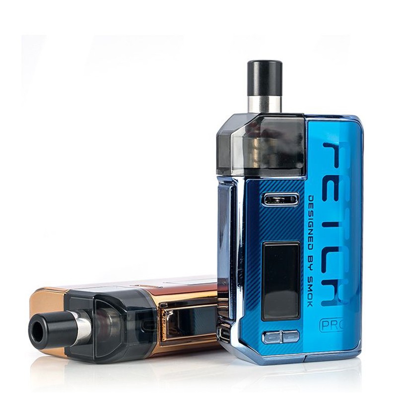 smok fetch pro pod mod kit standing and tiled view