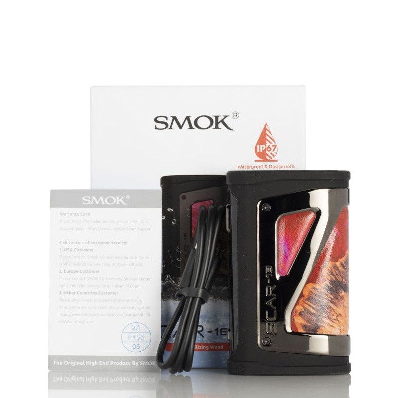 IP67 Grade Waterproof SMOK Scar-18 Box Mod