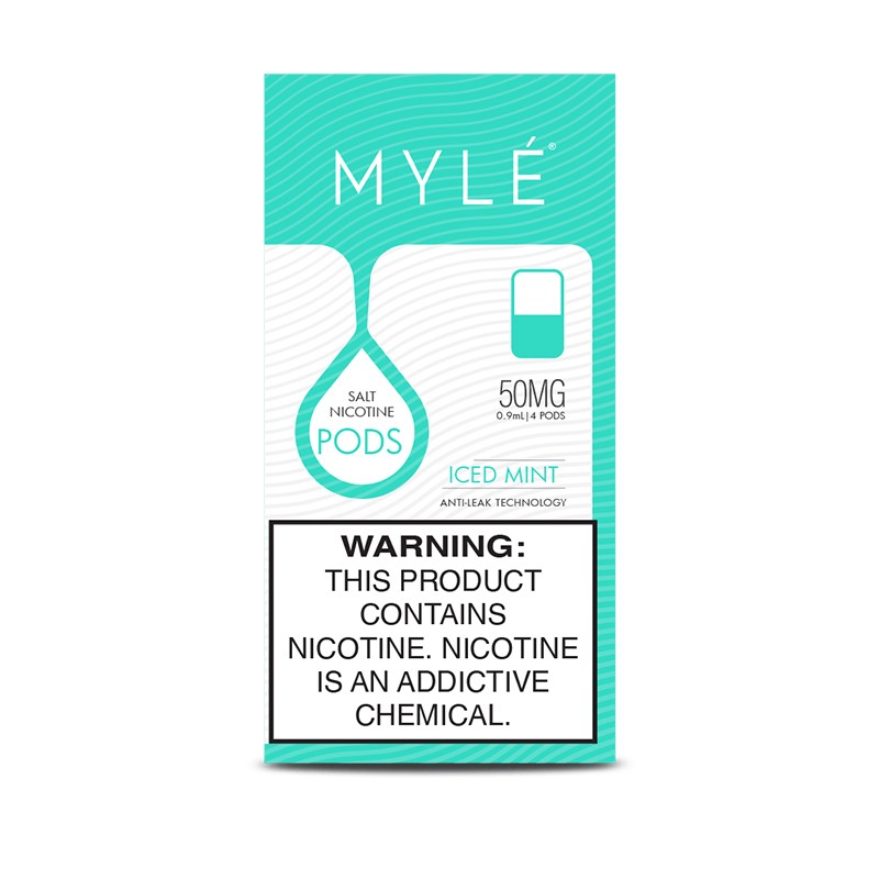 Mylé V4 Pods Iced Mint Box