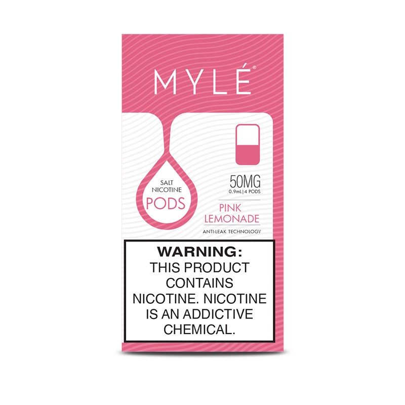 Mylé V4 Pods Pink Lemonade Box