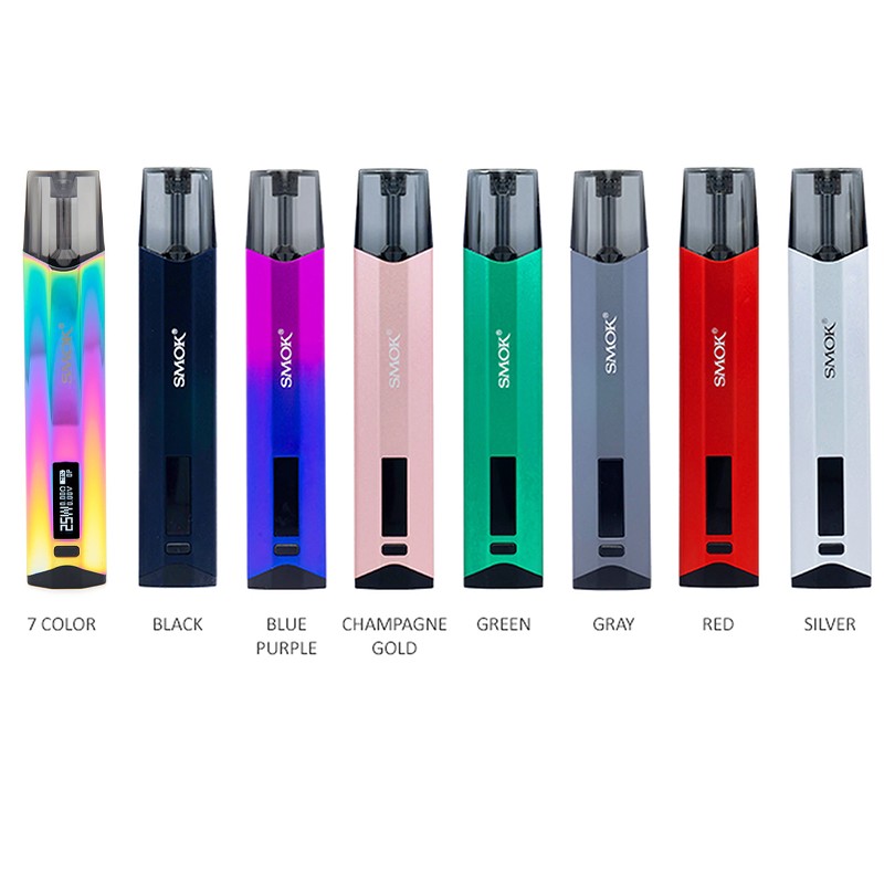 smok nfix 25w pod system kit 8 existing colors