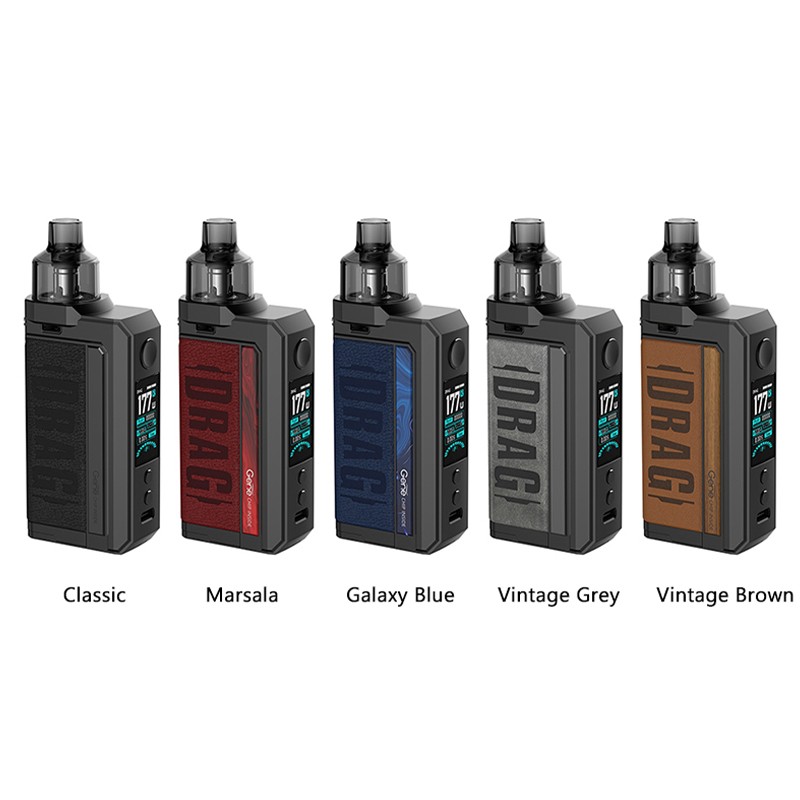 voopoo drag max 177w kit colors