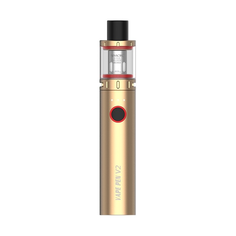 smok vape pen v2 kit 60w gold