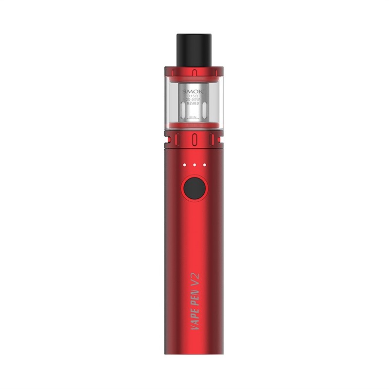 smok vape pen v2 kit 60w red