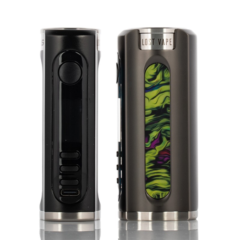 lost vape grus mod - front side view