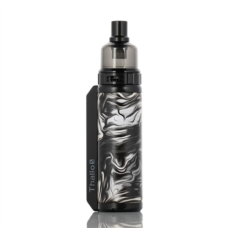 smok thallo s 100w pod mod kit fluid black grey