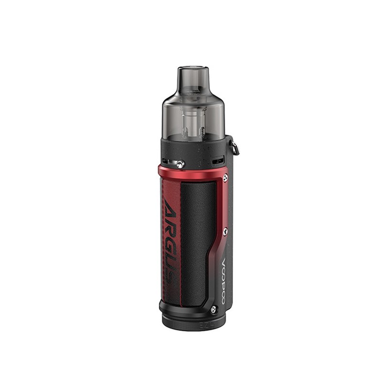 voopoo argus 40w pod mod kit - Litchi Leather & Red