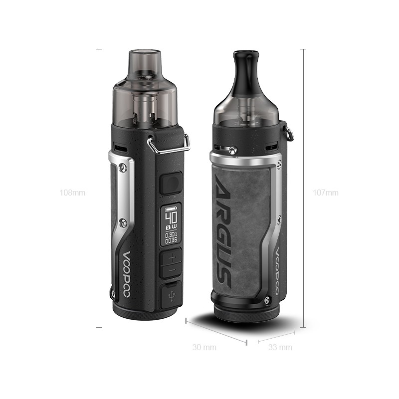 voopoo argus pod mod kit size