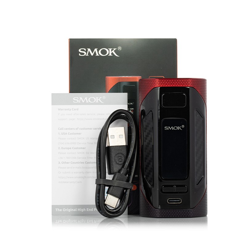 smok rigel box mod packaging