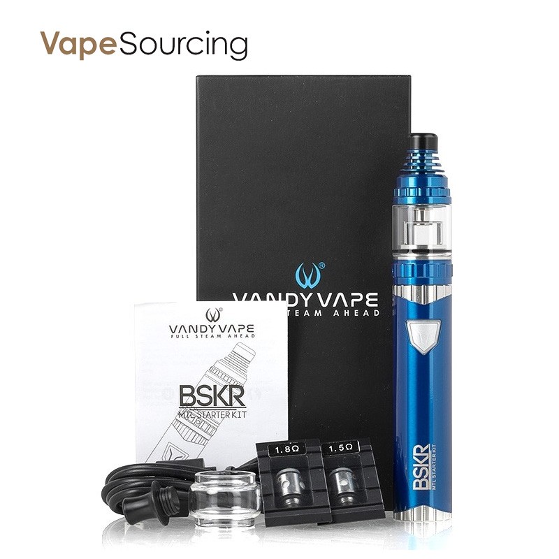 Vandy Vape Berserker MTL Kit package contents