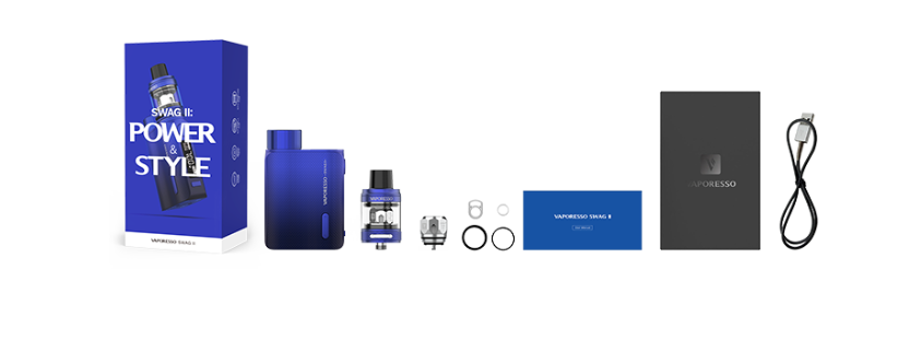Vaporesso Swag 2 Kit Includes