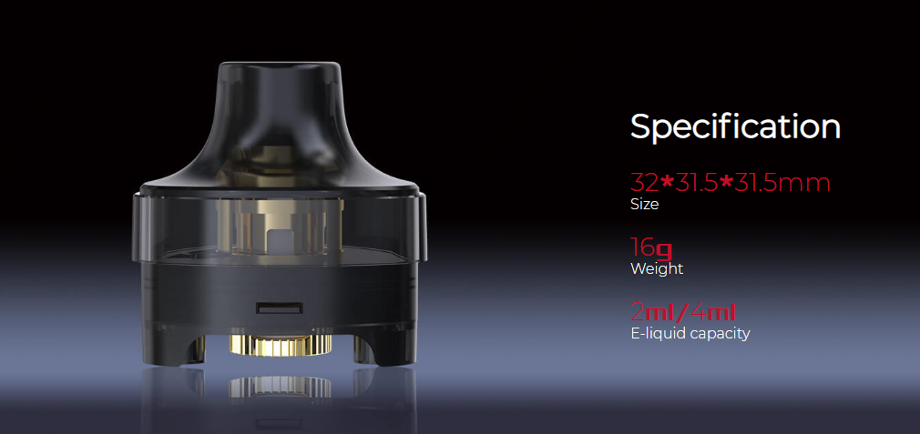 Wismec R80 Pod Specification UK