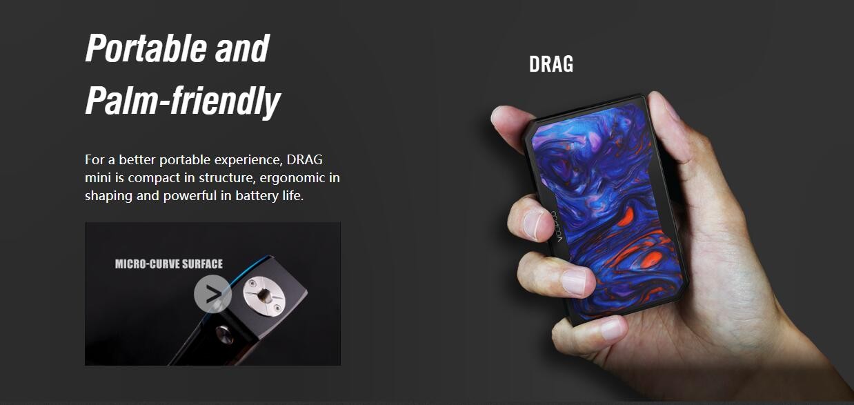 Portable VOOPOO Drag Mini mod