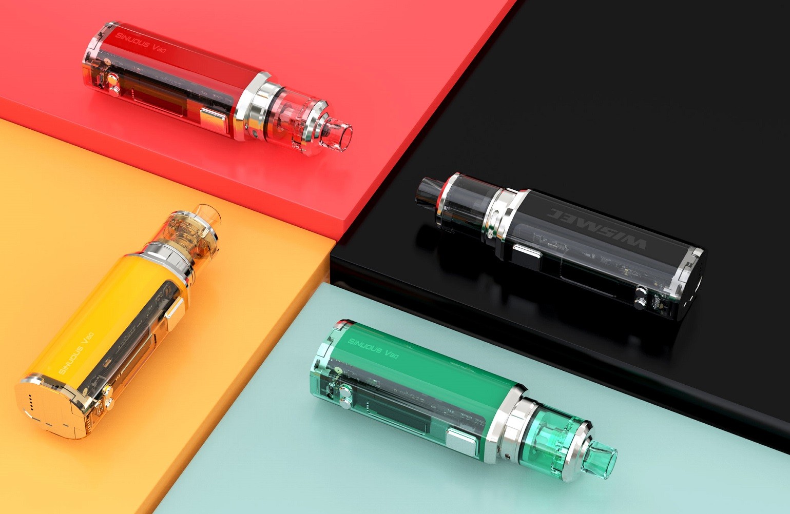 SINUOUS V80 kit 4 Colors