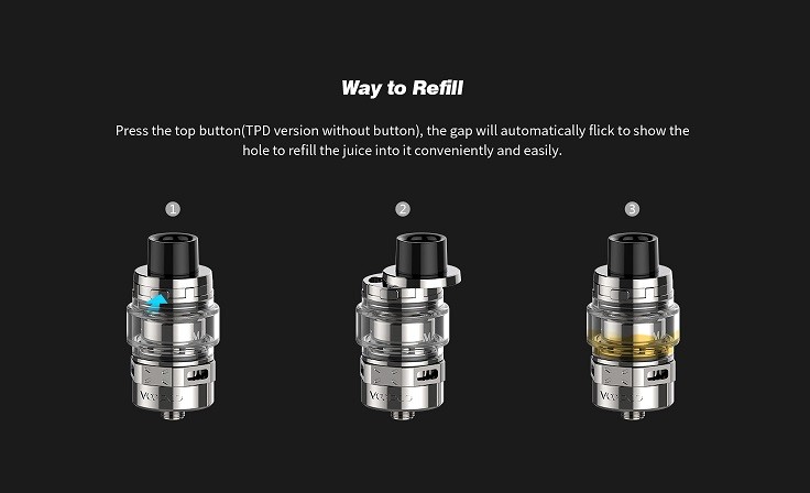VOOPOO Maat Sub Ohm Tank Way to Refill