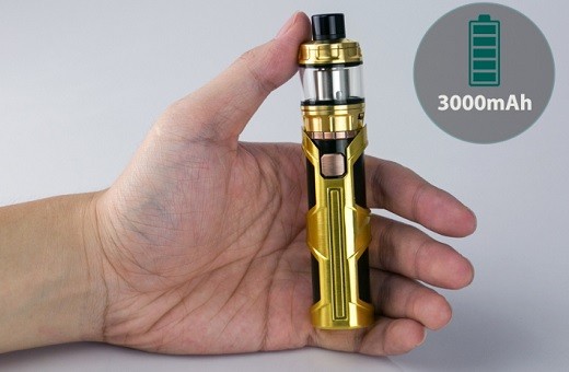 Wismec SINUOUS SW Battery Capacity