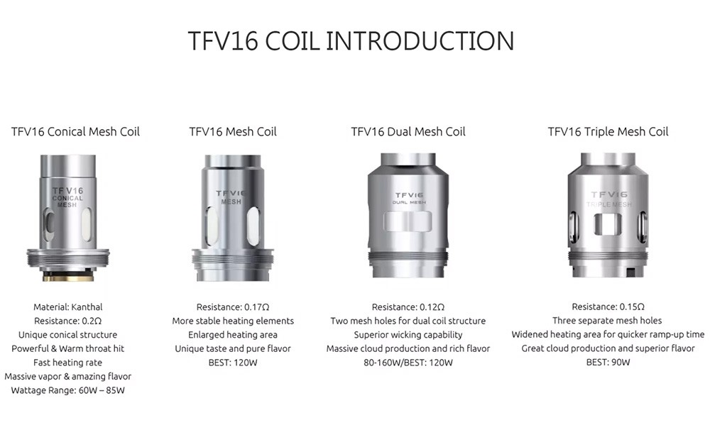 SMOK Mag P3 Kit TFV16 Coil