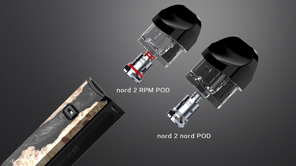 SMOK Nord 2 Two Pods Options