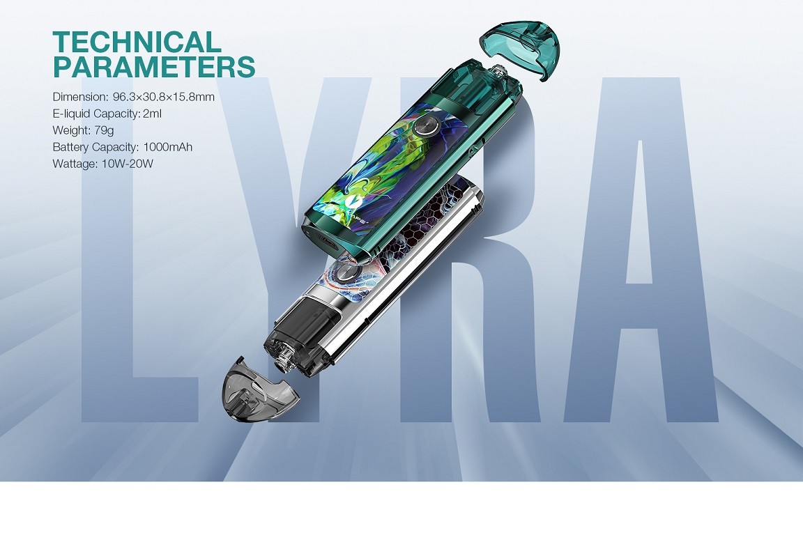 lyra pod kit parameters