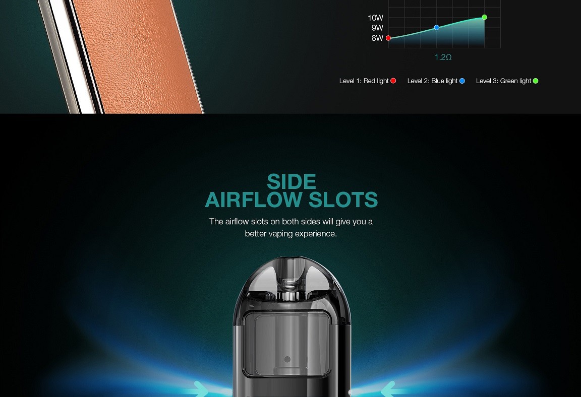 Lost Vape lyra pod airflow