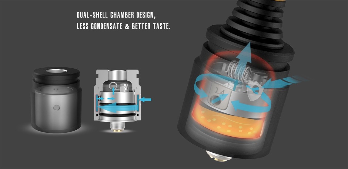 Berserker V2 MTL RDA Dual-Shell Chamber