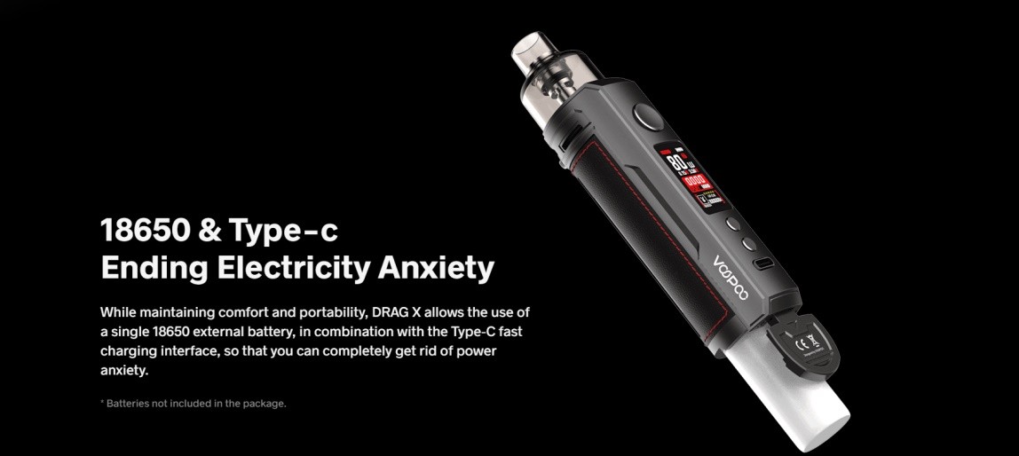 VOOPOO Drag X Extra Battery