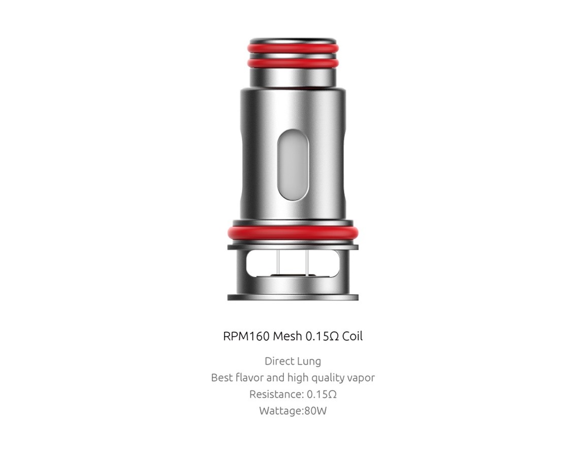 smok RPM160 Mesh Coil Introduction