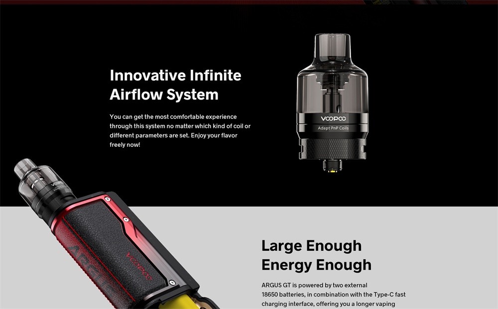 VOOPOO Argus GT Kit Airflow System