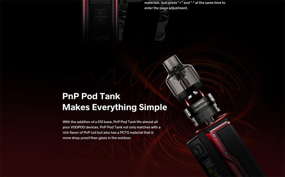 VOOPOO Argus GT Kit With PnP Pod Tank