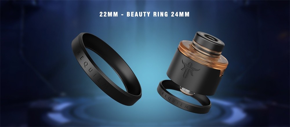 Requiem RDA Beauty Ring 22mm/24mm