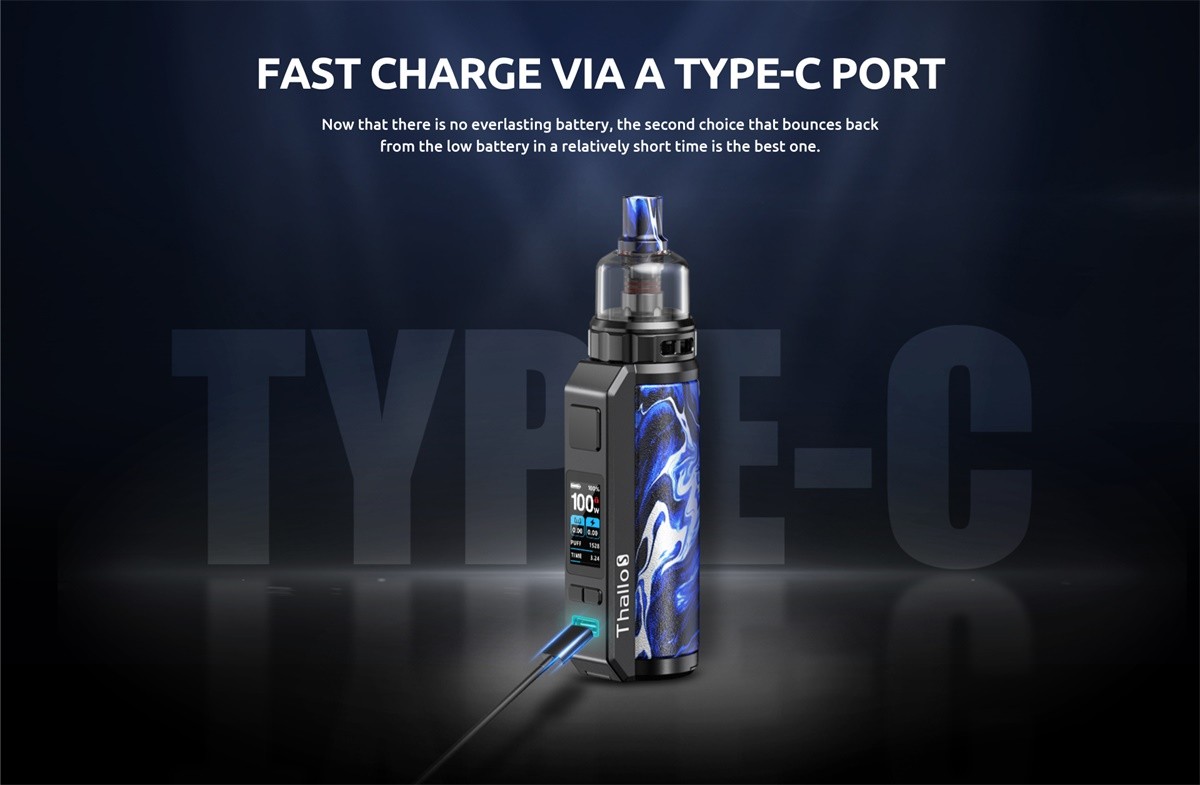SMOK Thallo S Type-C charging Port
