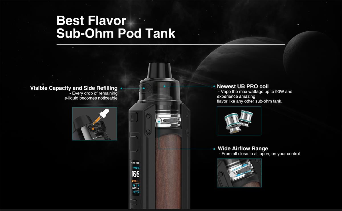 Best Flavor Sub-Ohm Pod Tank
