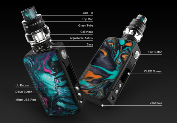 VOOPOO Drag 2 Kit Parameters