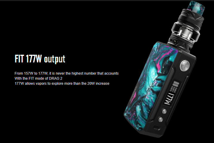 VOOPOO Drag 2 Kit Output