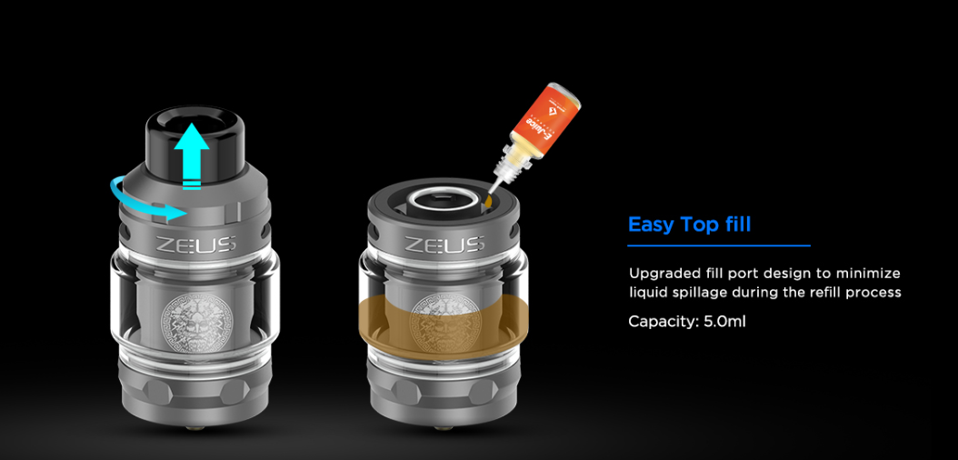 Geekvape Zeus Tank 5ml Sub Ohm Tank at £21.99