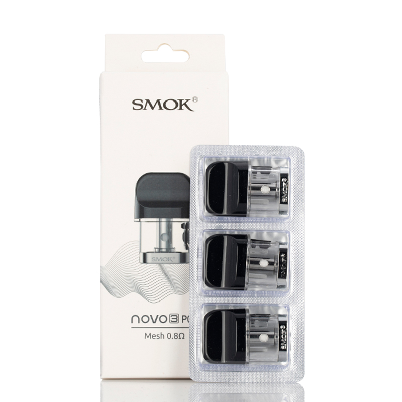 SMOK Novo 3 Replacement Pod Cartridge 2ml (3pcs/pack)