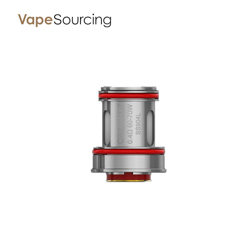 Uwell Crown 4(IV) Replacement Coil Dual SS904L Coil (4pcs/pack)