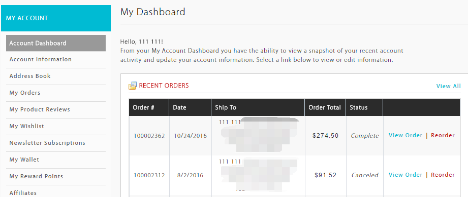 track order in vapesourcing