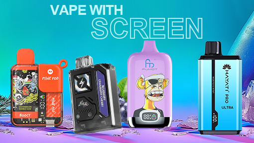Disposable Vapes with Screen