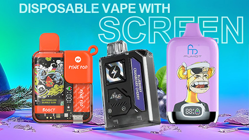 Disposable Vapes with Screen